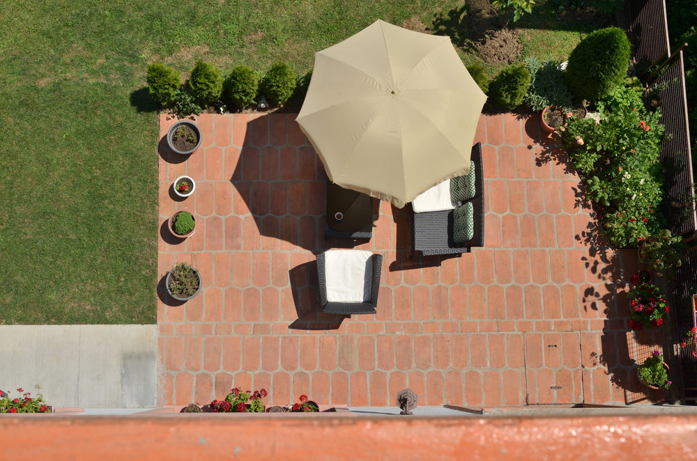 parasol voor tuin